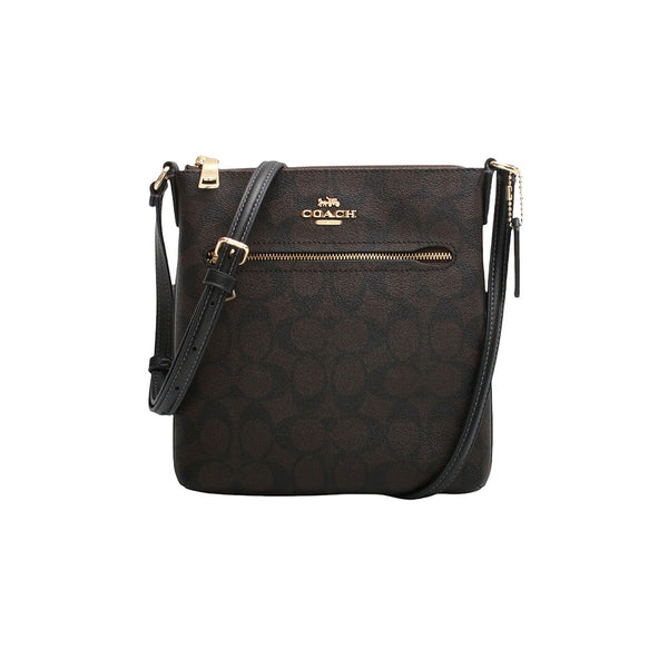 コーチ COACH SIG MINI RWN FILE ショルダーバッグ CS182-IMAA8 レディース ブラウン